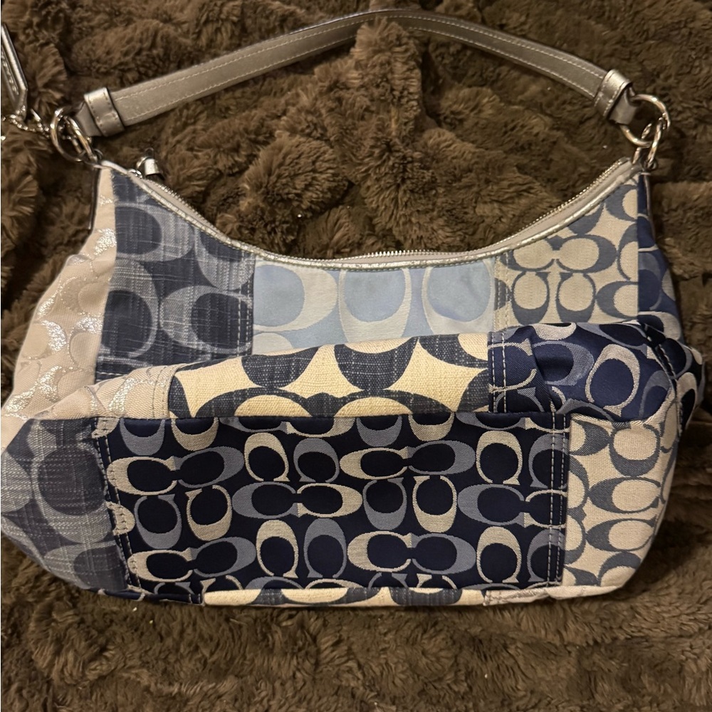 Coach Patchwork Hobo Zippy Shoulder Bag - image 4